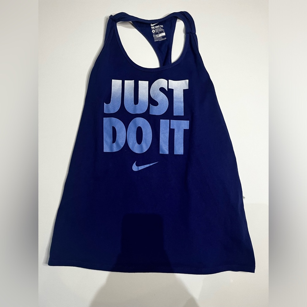 Nike Blue Tank Top - Just Do It